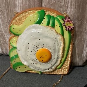 Official Rommy De Bommy Avocado Toast Purse - brand new with tags food purse